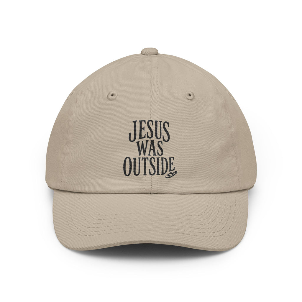 JESUS WAS OUTSIDE Hat Stone