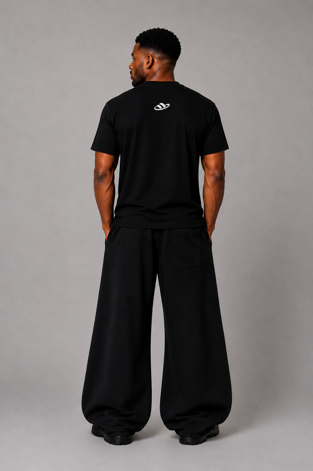 JESUS WAS OUTSIDE Tee Black